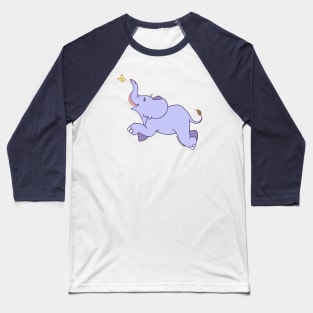 Baby Elephant Baseball T-Shirt